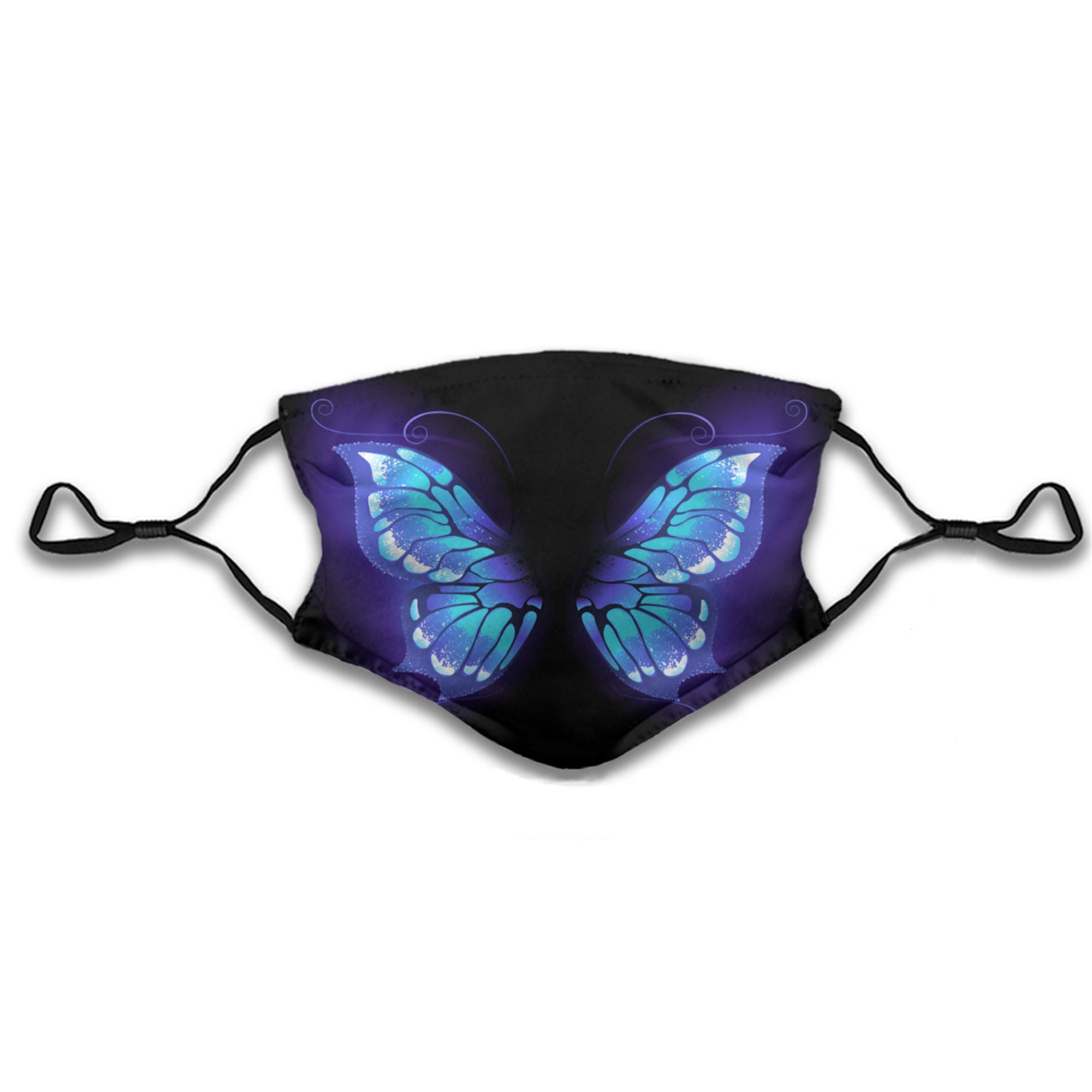 Butterfly Face Mask with Filter Pocket 6 different Etsy