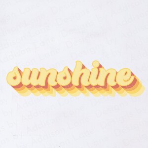 Sunshine SVG - Retro Sunshine SVG - Retro Look SVG - Vintage Tee Svg - Retro Graphic Tee Svg - Sunshine Tee Svg - Retro Sunshine Camiseta Svg