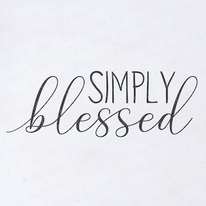 Simply Blessed SVG - Simply SVG - Blessed SVG - Simply Blessed Shirt Svg - Blessed Shirt Svg - Simply Blessed Mama Svg - Blessed Svg File
