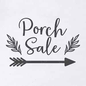 Veranda verkoop teken SVG - veranda verkoop SVG - Garage Sale SVG - verkoop teken Svg - Yard Sale Svg - boerderij verkoop teken Svg - Junking Svg - teken Svg