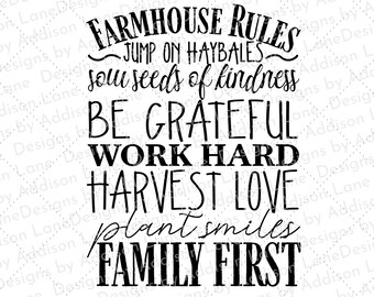 Download Family Rules Svg Etsy