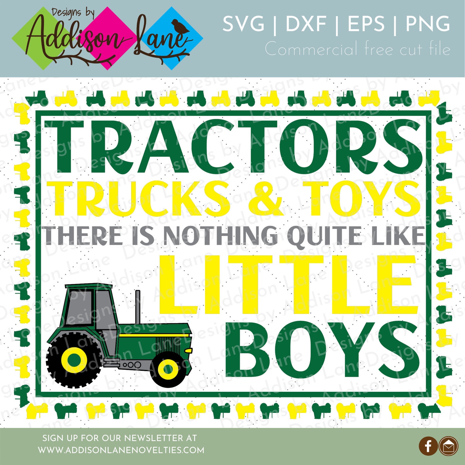 Tractors Trucks & Toys SVG Nothing Quite Like Little Boys Etsy