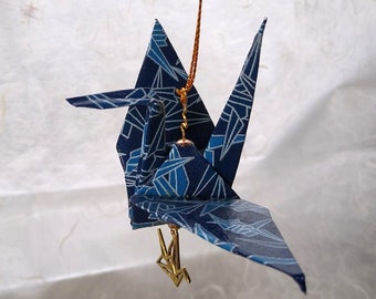 Origami Peace Crane Ornaments