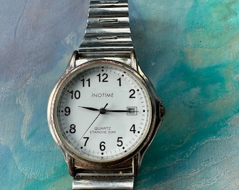 Buy French Vintage Unisex Man Quarts Inotime Watch Water