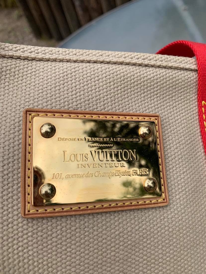 Louis Vuitton Bag Antigua Cabas MM M40085 Fourre France Pairs 