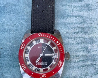 Vintage Watch, Kelton, Timex, Mechanical Watch, Wind up Vintage Watch, Kelton, Timex, Mechanical Watch, Wind up