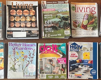 Magazines for Collaging - Lot of 15