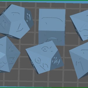 Elvish inspired Dice
