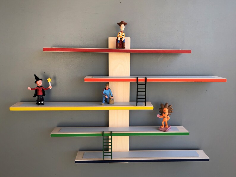 Tonie Tonies Regal Aufbewahrung Birke Natur / Regenbogen | Etsy