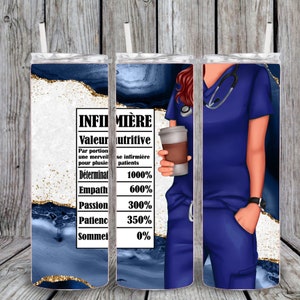 sublimation infirmière valeur nutritive paquet de 5