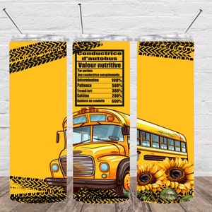 conducteur/conductrice autobus valeur nutritive français french