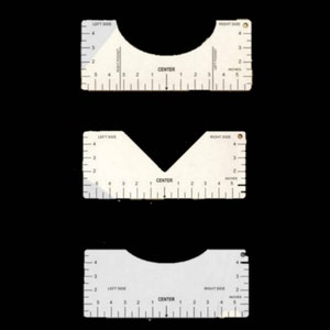 T-shirt ruler print