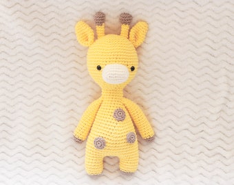 Giraffe Amigurumi Crocheted Stuffed Animal