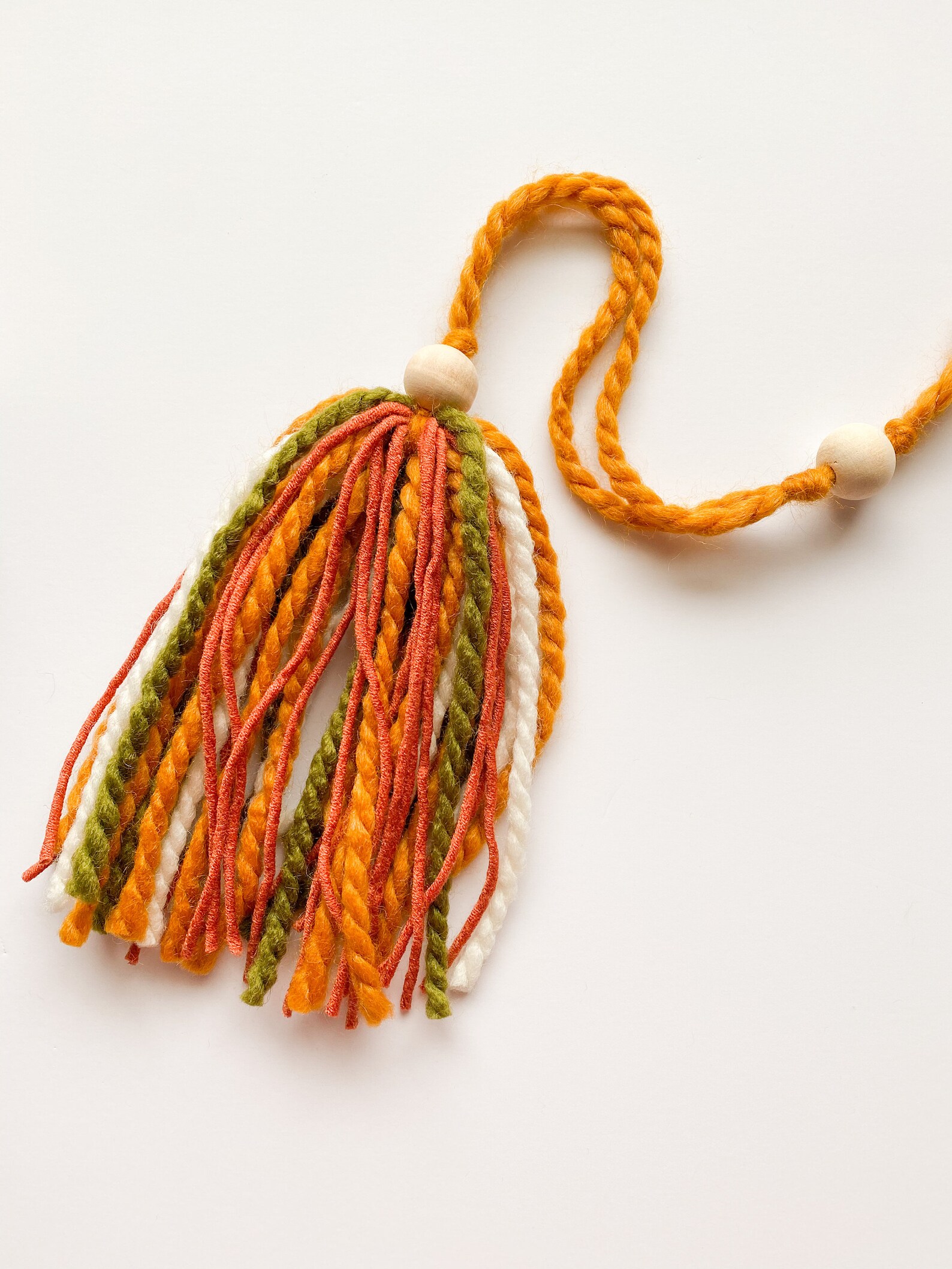 Tassel Bookmark Bible Bookmark Chunky Tassel Boho Etsy