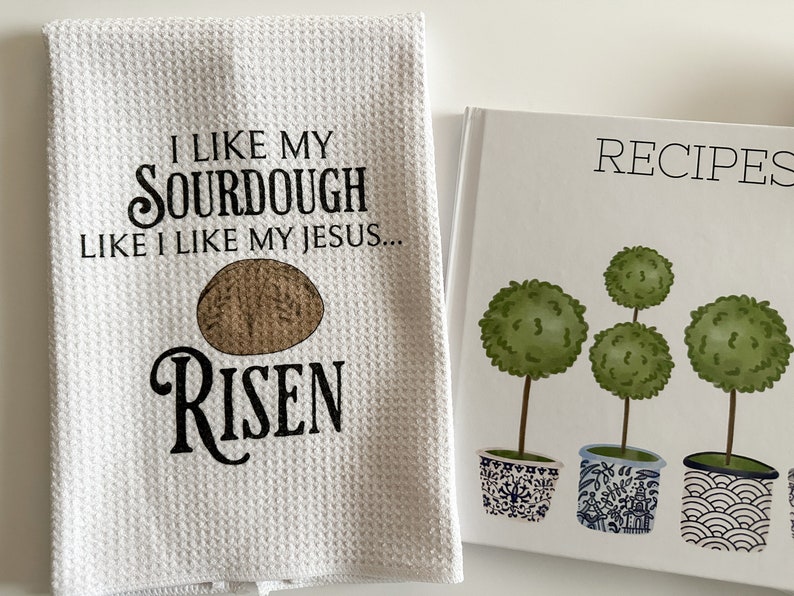 Sourdough Tea Towel / Sourdough Era / Sourdough Mama / Risen Sourdough Towel image 1