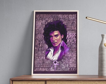 Purple Rain Lyrics - Etsy