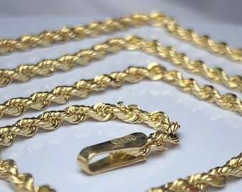 14K Seil Gold Kette