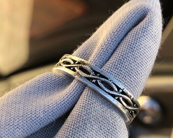Keltischer Silber Ring