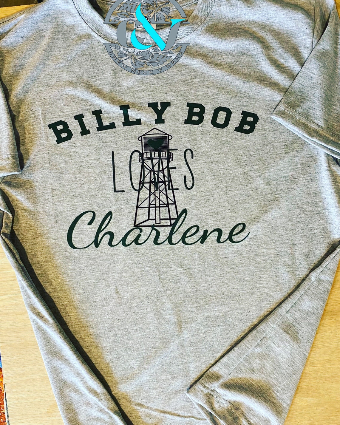 Billy Bob Loves Charlene T-Shirt | Etsy