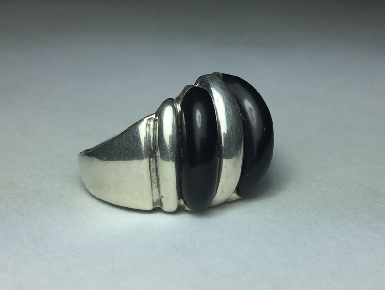 Sterling Silver Onyx Ring