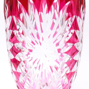 Vintage Val St. Lambert Crystal Vase