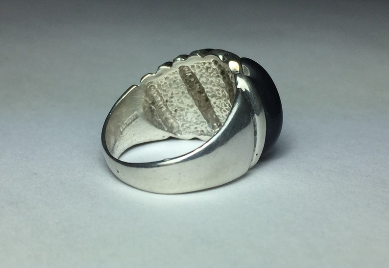 Sterling Silver Onyx Ring