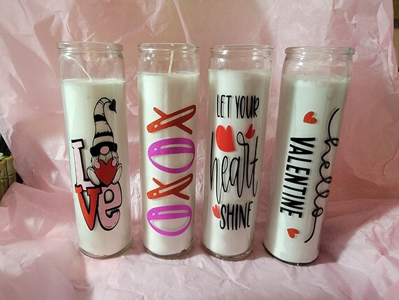 Tall Pink Tree Candle Tall Pink Tree Candle