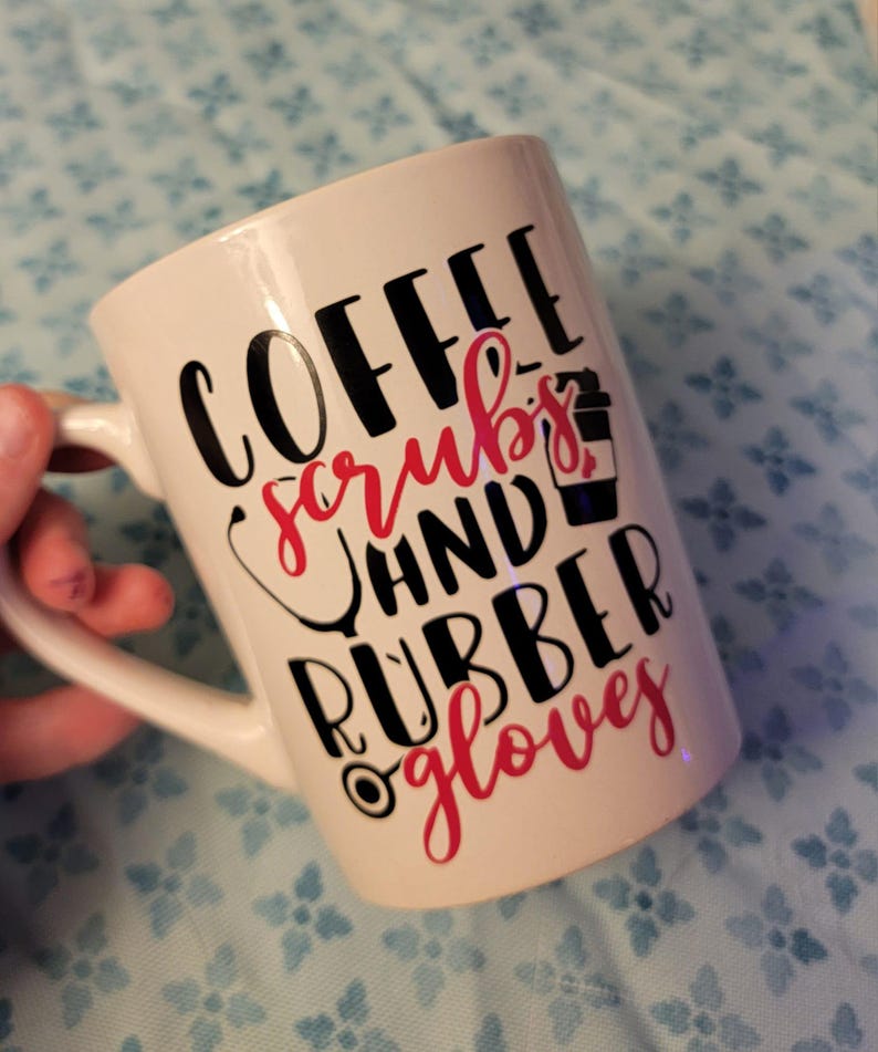 Coffee, Scrubs & Rubber Glovesnursenursingdoctormedicalcnacoffee