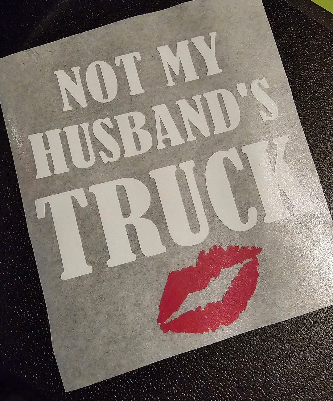 My Other Ride... Back Of My Husband's Motorcycle Bumper Sticker...