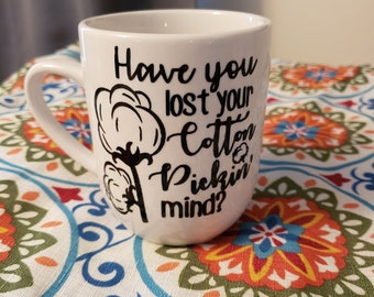 Have You Lost Your Cotton Pickin' Mind Glass-Cotton Farmer-Farmer-Farm