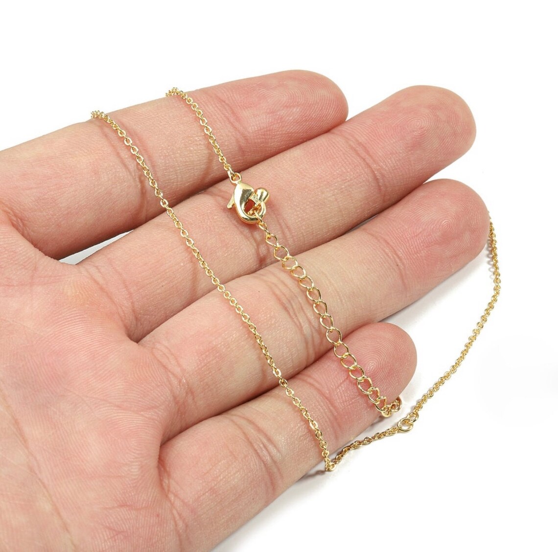 Handmade 18K gold plated snake necklace Etsy