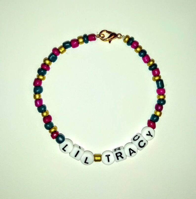 LIL TRACY Beaded Bracelet with Lobster Clasp Etsy