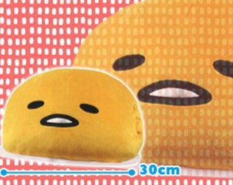 Gudetama BIG Plush Sanrio gudetama Invitation Happiness 2 Kinds Prize size 30cm Gudetama BIG Plush Sanrio gudetama Invitation Happiness 2 Kinds Prize size 30cm