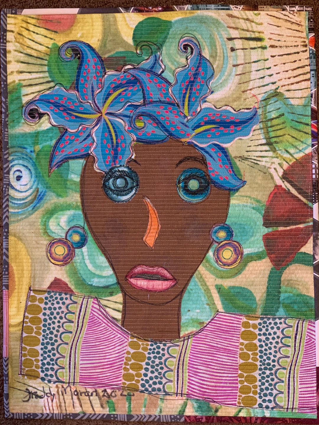 Freddy Moran Textile Art: 