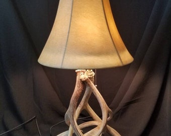Custom Real Antler lamp