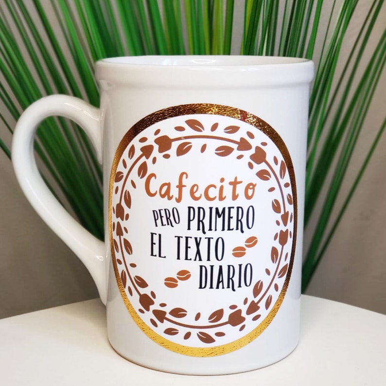 JW Mug Cafecito Pero Primero El Texto Diario Jw gift | Etsy