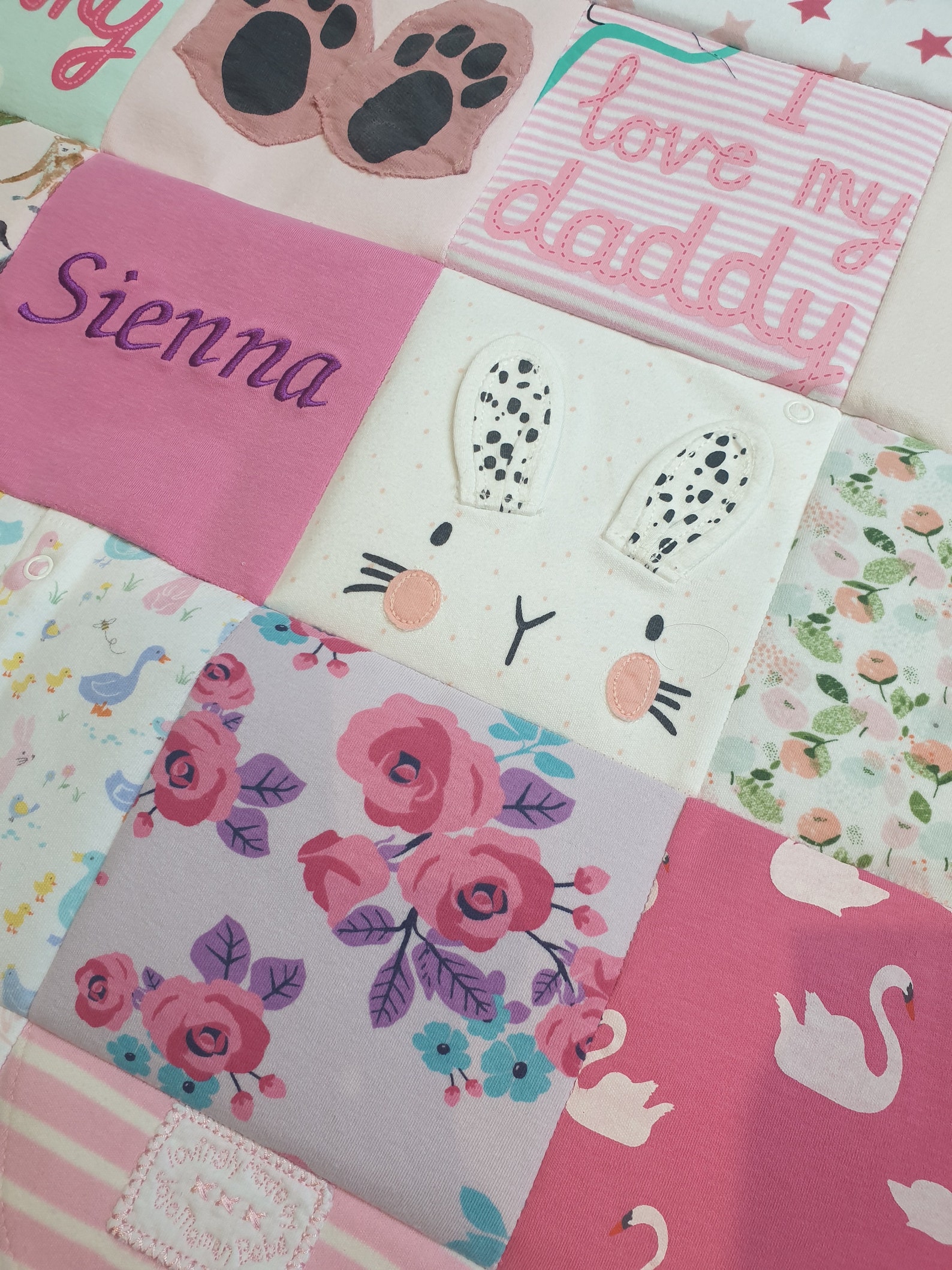 Keepsake Memory Blanket Personalised blanket Loved one Etsy