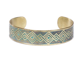 Antique Charm Persian Opal Bracelet