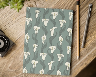 Elegant Calla Lily Softcover Journal, Nature-Inspired Writing Notebook