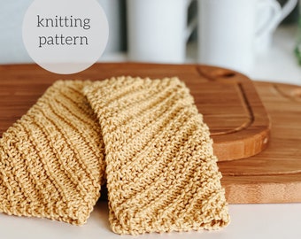 Coriander Dishcloth Knitting Pattern