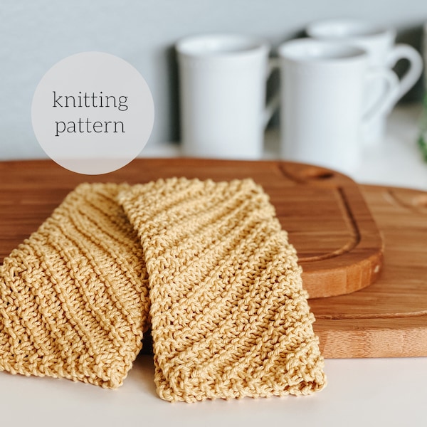 Coriander Dishcloth Knitting Pattern