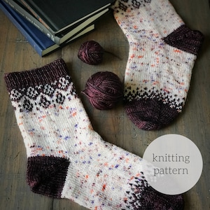 Prism Socks Knitting Pattern