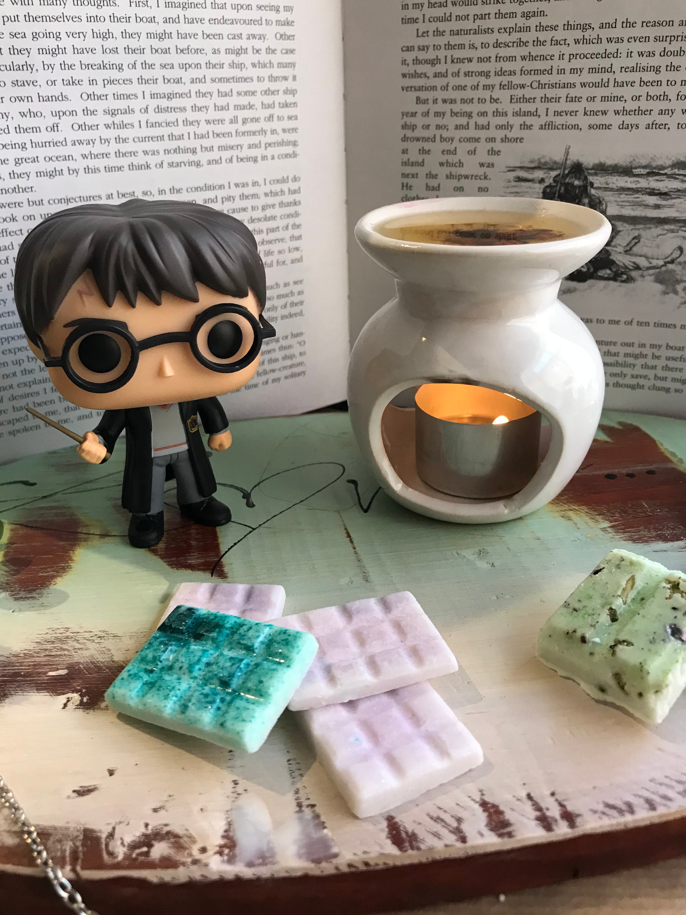 Wax Melt set Harry Potter Inspired with 5 Flavours Harry Ron Etsy