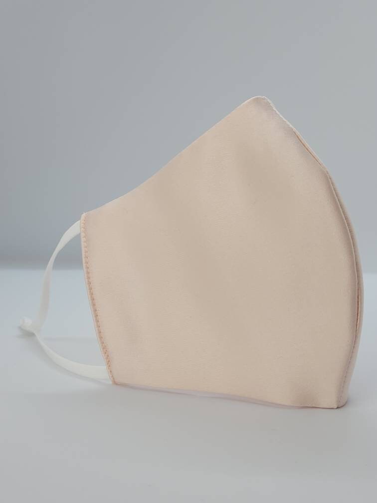 Ladies Wedding Face Mask Wedding Guest Face Mask Satin Mask Etsy UK
