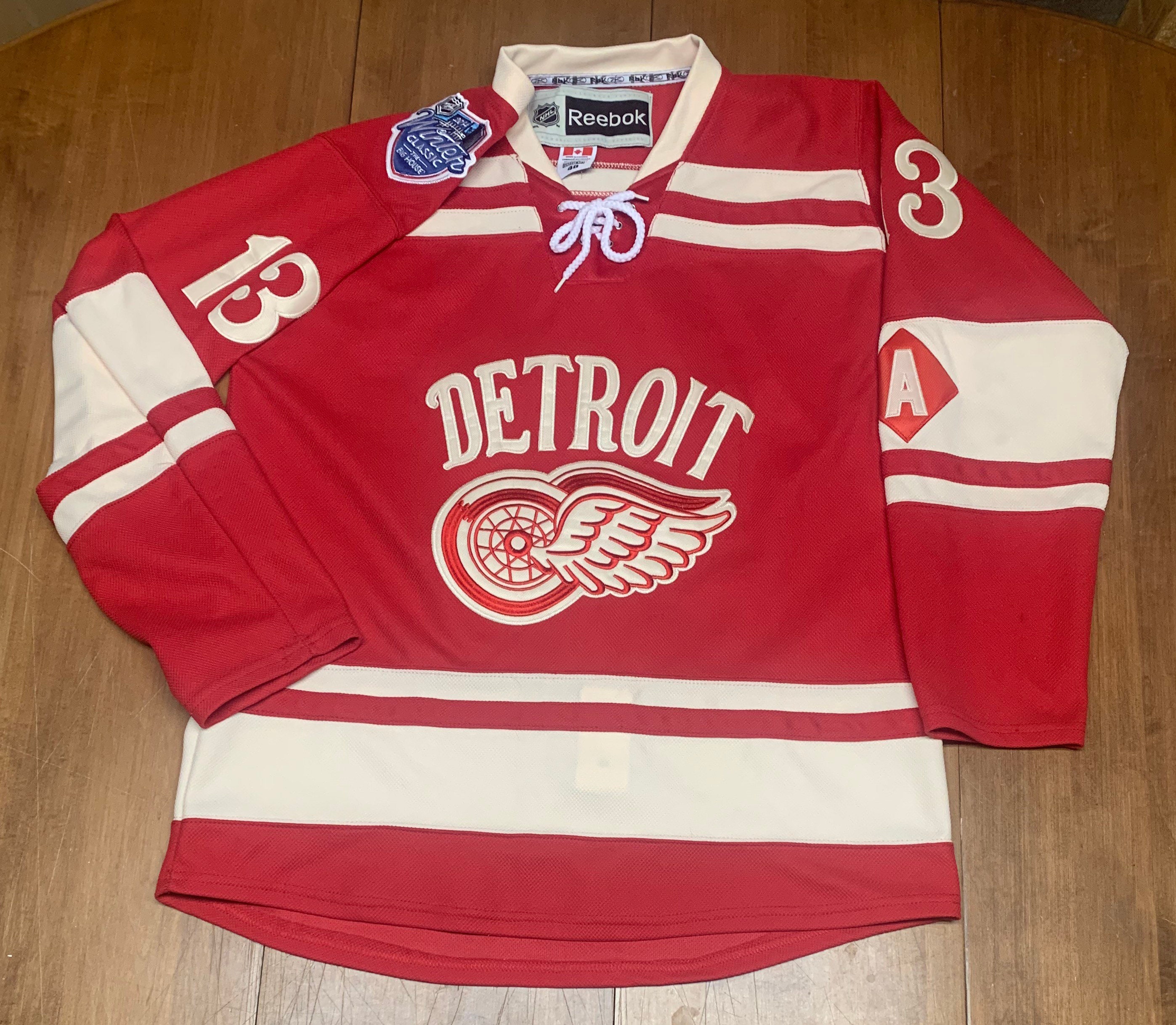 Pavel Datsyuk Detroit Red Wings CCM Premier Winter Classic