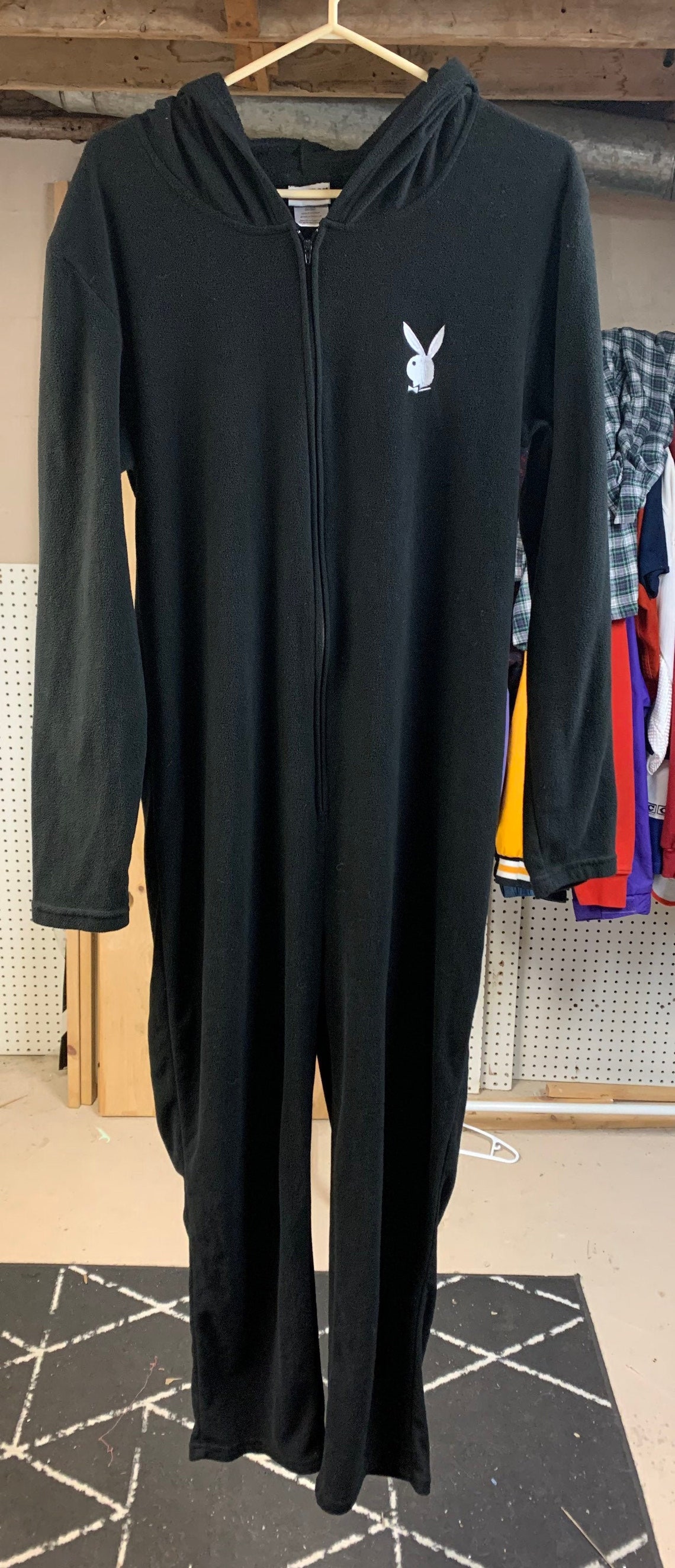 Playboy embroidered Onesie Pyjamas Sleep Wear Size Adult Small Etsy