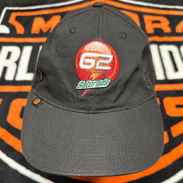 Chapeau promotionnel Gatorade G2 Blockbuster des années 2000 des années 2000, taille adulte