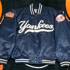 Vintage New York Yankees Majestic Windbreaker Jacket 2XL 1/4 Zip Pullo –  Throwback Vault