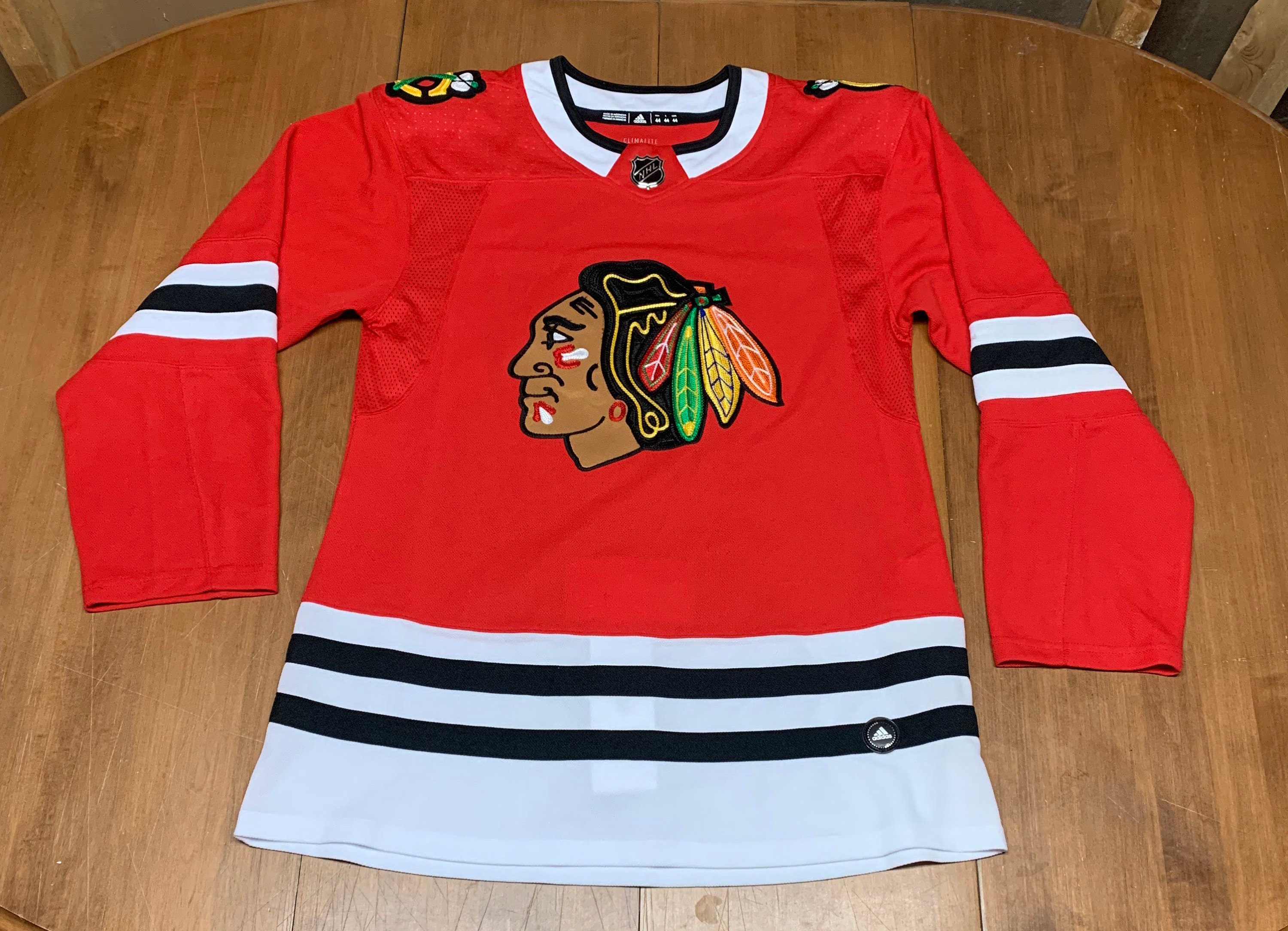Vintage NWT NHL Chicago Blackhawks Gold Starter Hockey Jersey Made in Korea  XL 