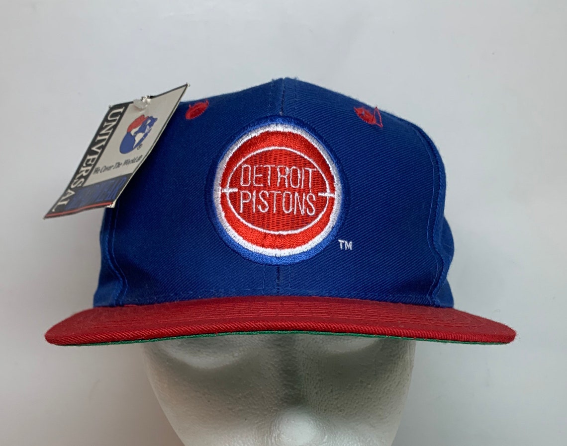 Vintage Detroit Pistons NBA SnapBack Hat New With Tag Etsy
